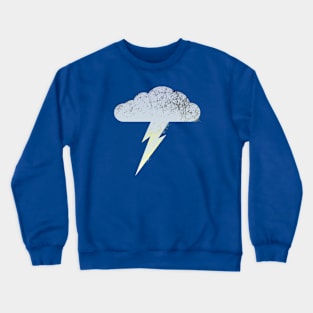 Cloud+Lightning Crewneck Sweatshirt